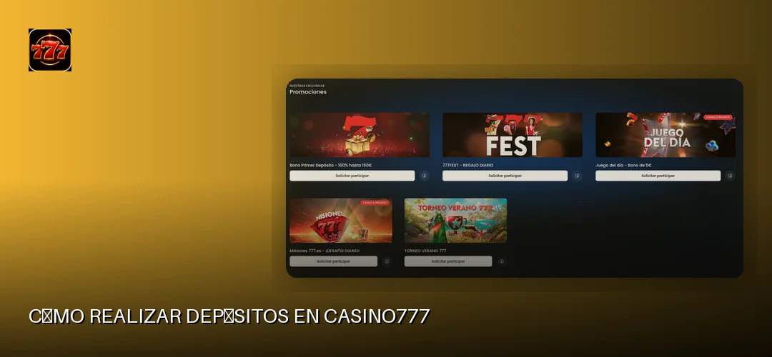 Casino777 promotional banner